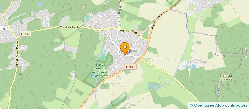 localisation de l'entreprise SCM NIKA  BONNELLES