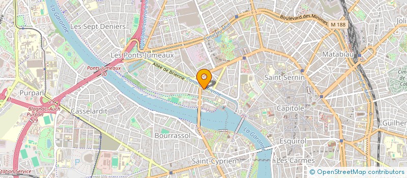 localisation de l'entreprise SCM NIN VUATHIERS à TOULOUSE
