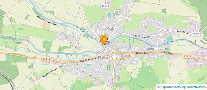 localisation de l'entreprise SCM NOEL- MESSAS  VAL-DE-MODER