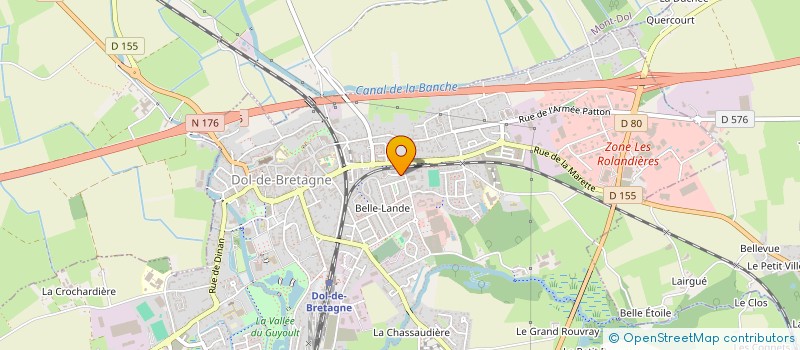 localisation de l'entreprise SCM NOMINOE  DOL-DE-BRETAGNE