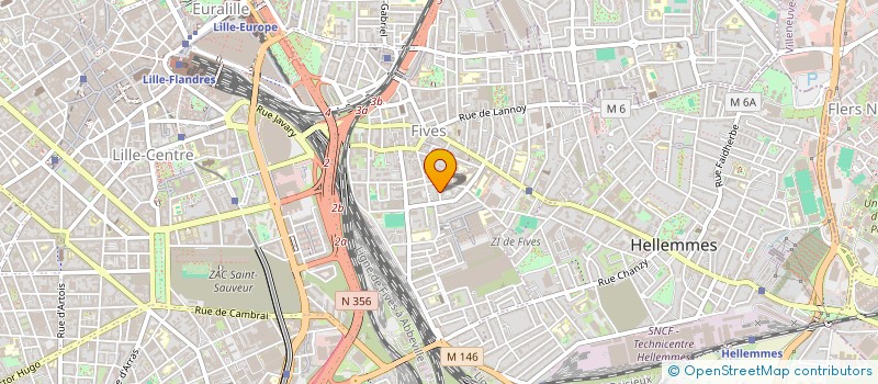 localisation de l'entreprise SCM NOMOS A à LILLE