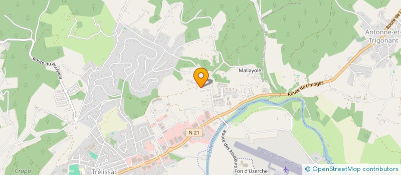 localisation de l'entreprise SCM NOUVELLE DE L AGORA  BOULAZAC ISLE MANOIRE