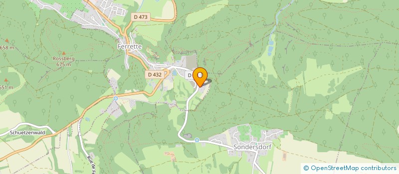 localisation de l'entreprise SCM OBRINGER-GUIOT-BRUETSCHY  FERRETTE