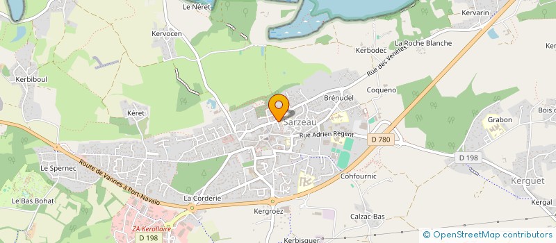 localisation de l'entreprise SCM ODONATES  SARZEAU