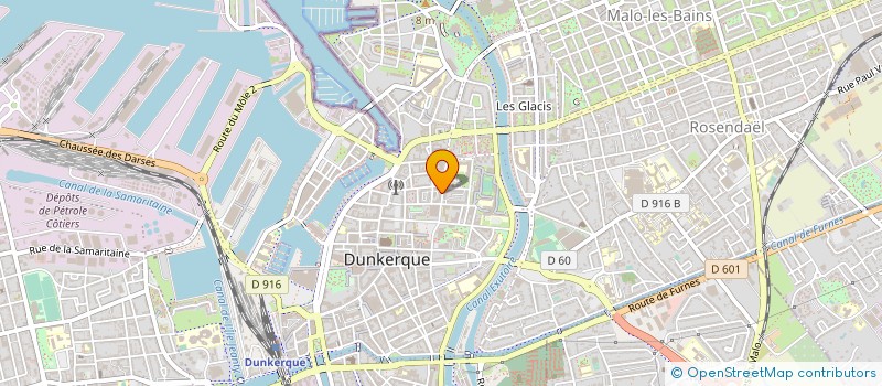 localisation de l'entreprise SCM OGYS à DUNKERQUE