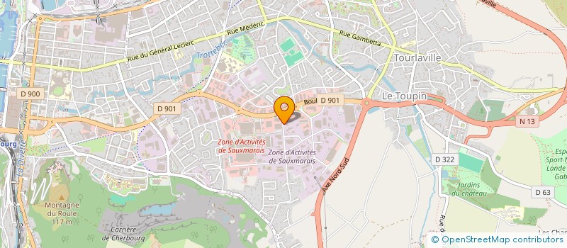 localisation de l'entreprise SCM OIKONOMOU-LIAPIS  CHERBOURG-EN-COTENTIN