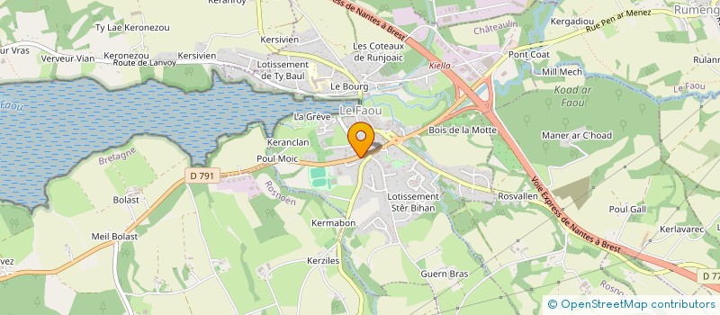 localisation de l'entreprise SCM OLD à LE FAOU