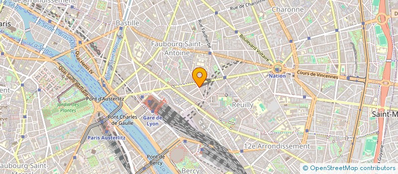 localisation de l'entreprise SCM OMECARE 75  PARIS