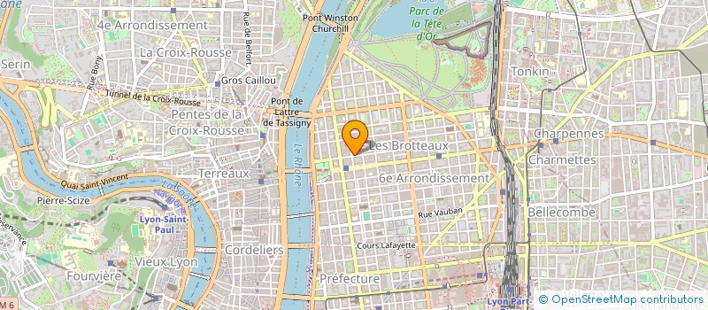 localisation de l'entreprise SCM OPHTA LYON VENDOME  LYON