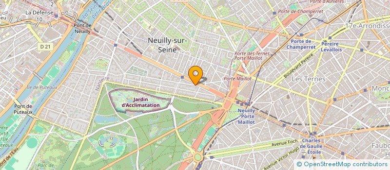 localisation de l'entreprise SCM ORA à NEUILLY-SUR-SEINE