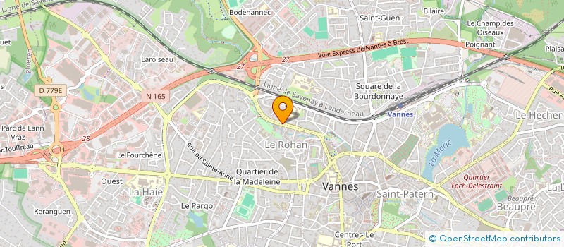 localisation de l'entreprise SCM ORGANISATION GESTION INFORMATIQUE à VANNES