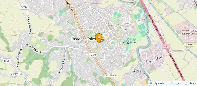localisation de l'entreprise SCM ORL CADENE LOMBARD à CASTANET-TOLOSAN