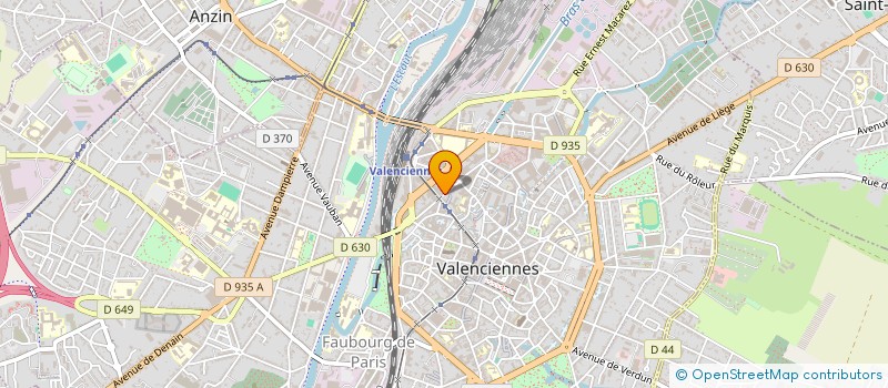 localisation de l'entreprise SCM ORTHO DU REMPART à VALENCIENNES