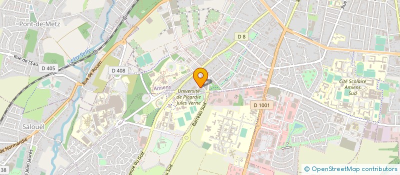 localisation de l'entreprise SCM ORTHO IOP à AMIENS
