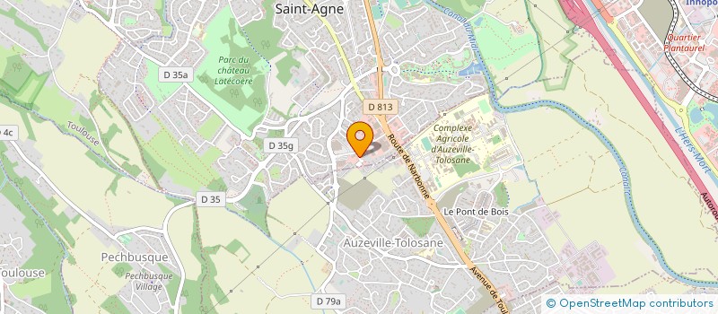 localisation de l'entreprise SCM ORTHO RAM à RAMONVILLE-SAINT-AGNE