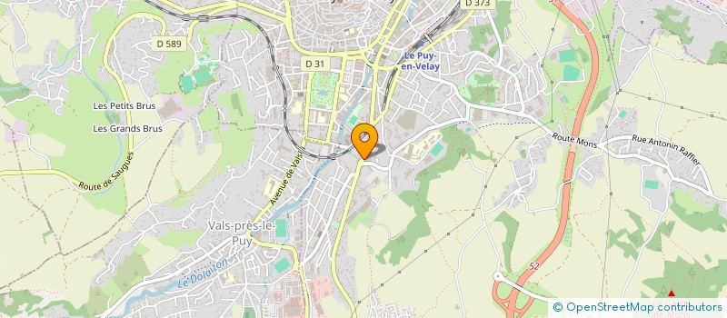 localisation de l'entreprise SCM ORTHOPEDIE DU VELAY  LE PUY-EN-VELAY