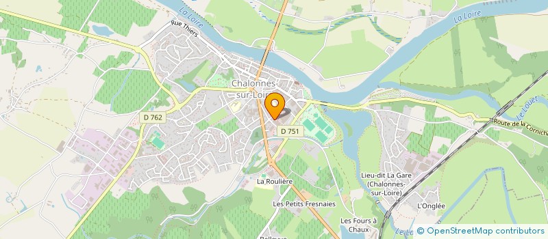 localisation de l'entreprise SCM ORTHOPHONISTES CHALONNES à CHALONNES-SUR-LOIRE