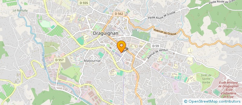 localisation de l'entreprise SCM ORUS  DRAGUIGNAN