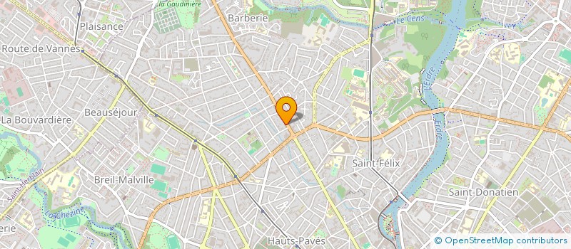 localisation de l'entreprise SCM OSTEOSCHUMAN à NANTES