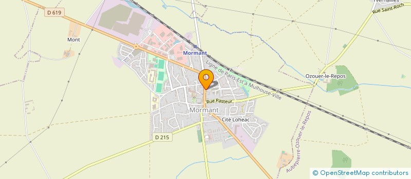localisation de l'entreprise SCM OXYDENT à MORMANT