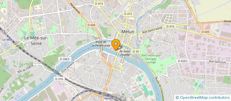 localisation de l'entreprise SCM P.R à MELUN