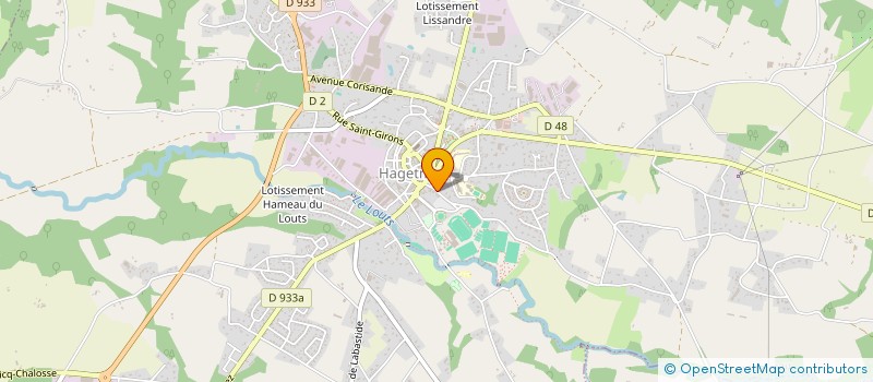 localisation de l'entreprise SCM PACOU ET DUC LARTIGUE à HAGETMAU