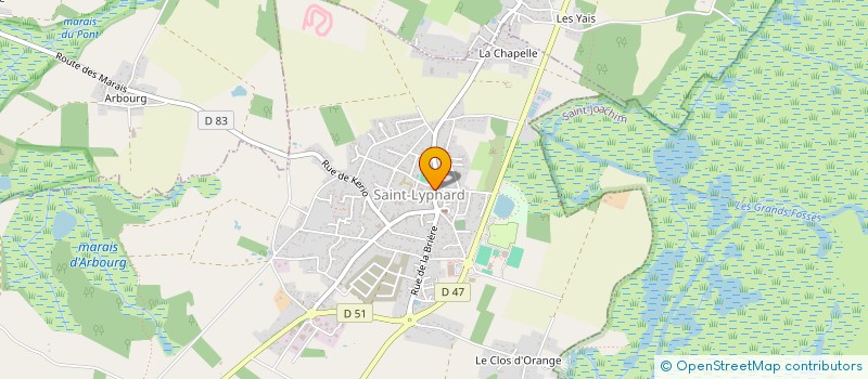 localisation de l'entreprise SCM PAM  SAINT-LYPHARD