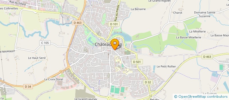 localisation de l'entreprise SCM PARAMEDS  CHATEAUGIRON