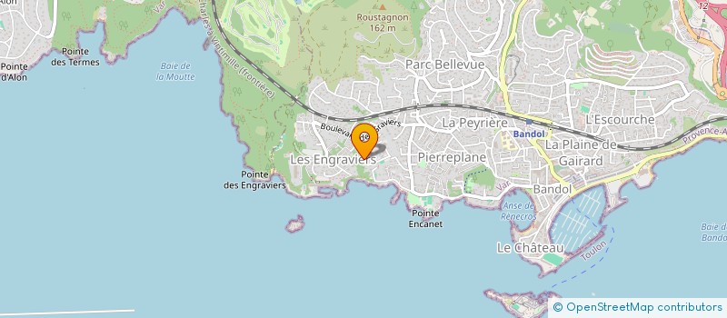 localisation de l'entreprise SCM PARIS  BANDOL