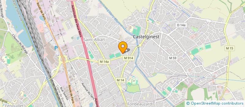 localisation de l'entreprise SCM PATELLA  SAINT-ALBAN