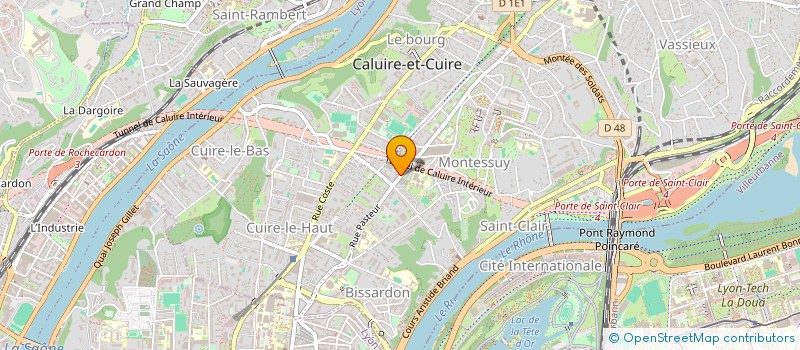 localisation de l'entreprise SCM PEDIATRIE CEMAME à CALUIRE-ET-CUIRE