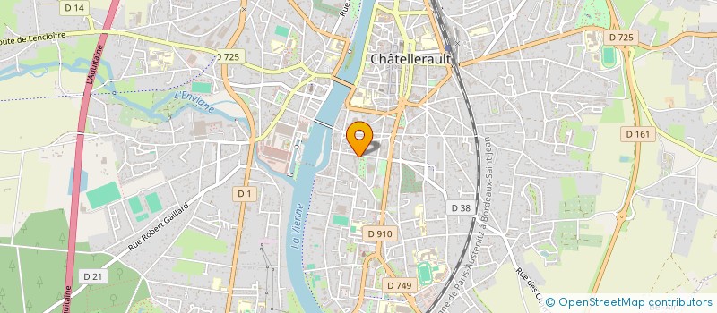 localisation de l'entreprise SCM PEDIATRIE CHATELLERAULT à CHATELLERAULT