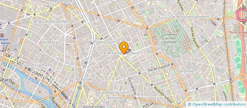 localisation de l'entreprise SCM PELTA STUMPF  PARIS