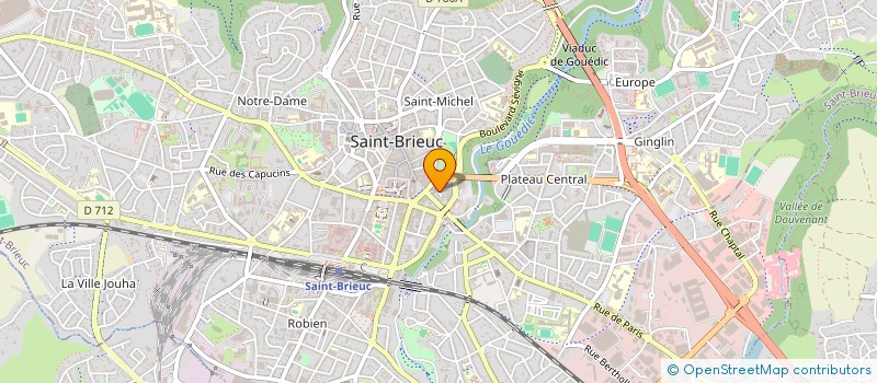 localisation de l'entreprise SCM PEN CHASSARD à SAINT-BRIEUC