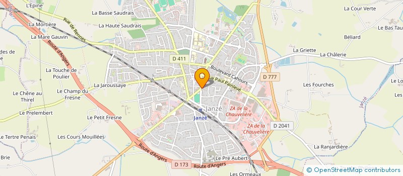 localisation de l'entreprise SCM PEPEMAGABE  JANZE