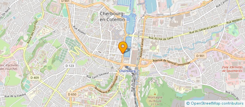 localisation de l'entreprise SCM PEREIRA HERLAND à CHERBOURG-EN-COTENTIN