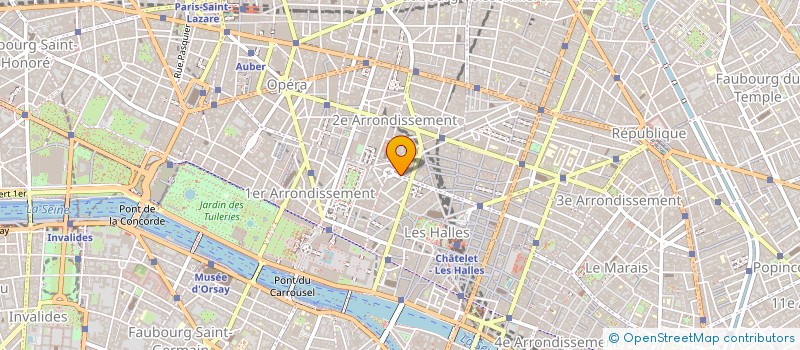 localisation de l'entreprise SCM PERMANENCE DU CHATELET à PARIS