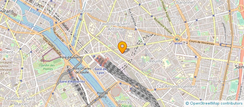 localisation de l'entreprise SCM PEYRALADE HOUEE à PARIS