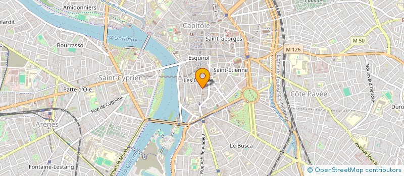 localisation de l'entreprise SCM PHARAON à TOULOUSE