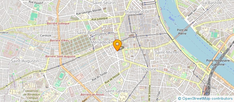 localisation de l'entreprise SCM PICOTIN PAGNOUX à BORDEAUX