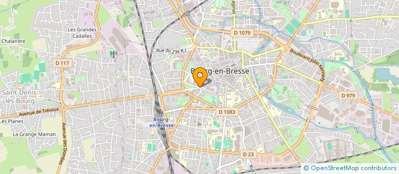 localisation de l'entreprise SCM PIERRE GOUJON à BOURG-EN-BRESSE