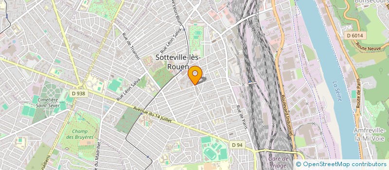 localisation de l'entreprise SCM PIERRE MENDES FRANCE II  SOTTEVILLE-LES-ROUEN