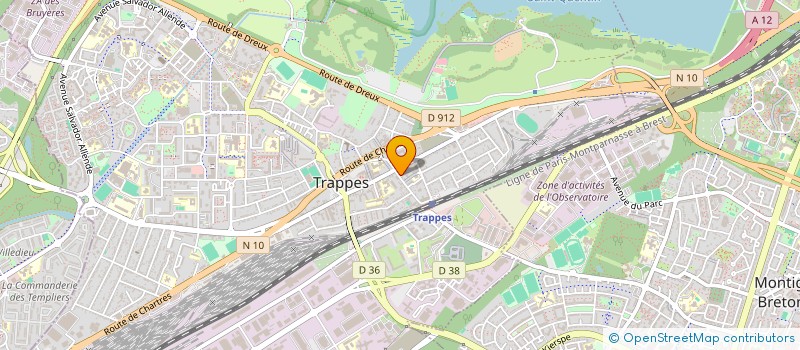 localisation de l'entreprise SCM PIERRE SEMARD  TRAPPES