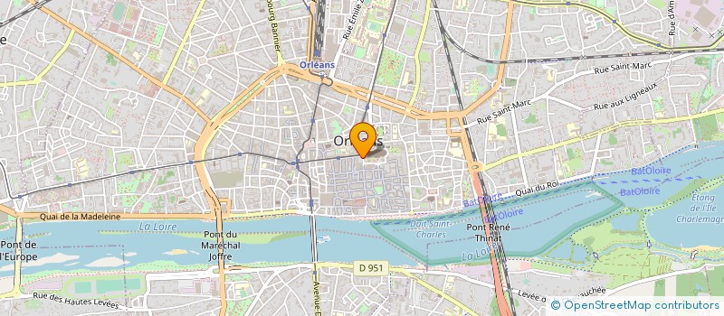 localisation de l'entreprise SCM PLISSON QUESADA DUCRESSON  ORLEANS