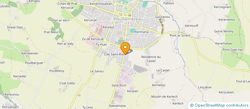 localisation de l'entreprise SCM PLOUDALKINE à PLOUDALMEZEAU