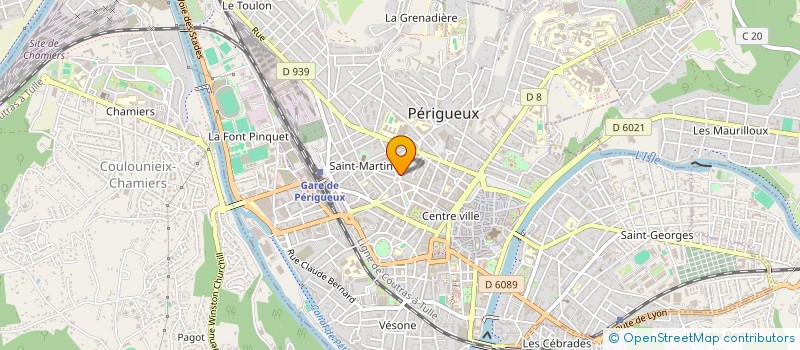 localisation de l'entreprise SCM PLUMANCY CONSEILS à PERIGUEUX