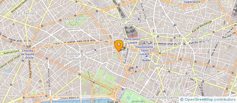 localisation de l'entreprise SCM PLURIMED  PARIS