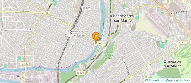 localisation de l'entreprise SCM PNEUMO à SAINT-MAUR-DES-FOSSES