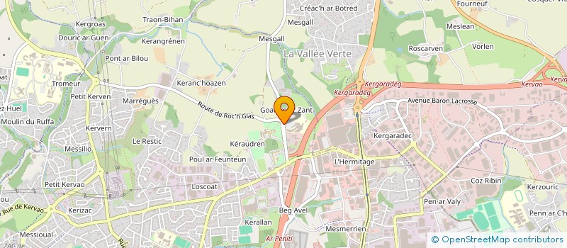 localisation de l'entreprise SCM PNEUMOLOGIE AEL BREIZH à BREST
