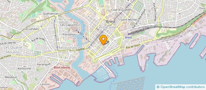 localisation de l'entreprise SCM PNEUMOLOGIE BREST à BREST